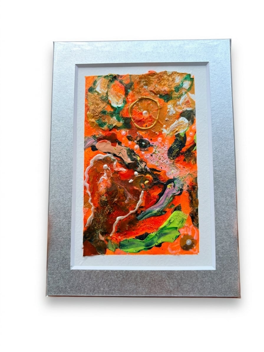 Orange Planet by Erika