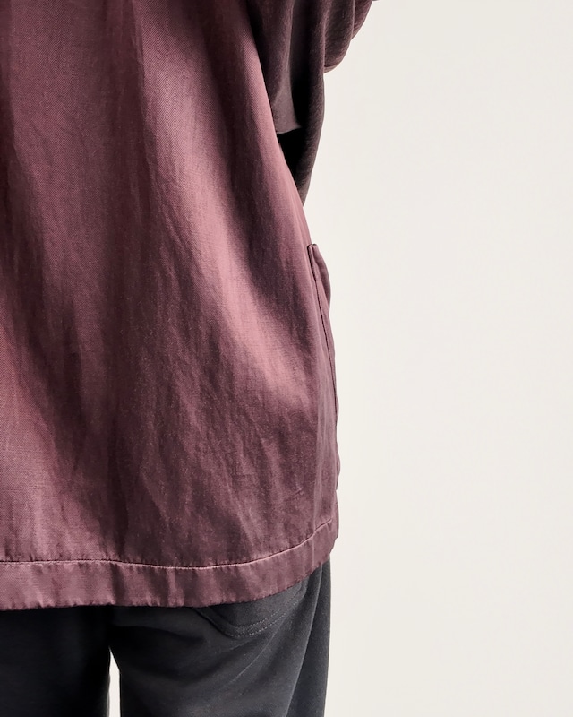 【DRIES VAN NOTEN】over silhouette satin jacket