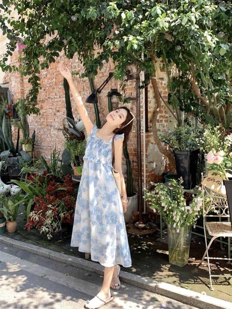 25SS 今季 MARIA ストライプマルチノースリーブワンピース 韓国 27be062c132bbdfeab6b3e1ffa6542