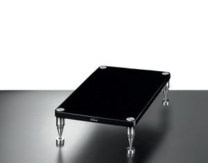【新品在庫処分】Solidsteel HF-Bアンプスタンド(1段、グロスブラック)（※２台1組ペア、分売不可）