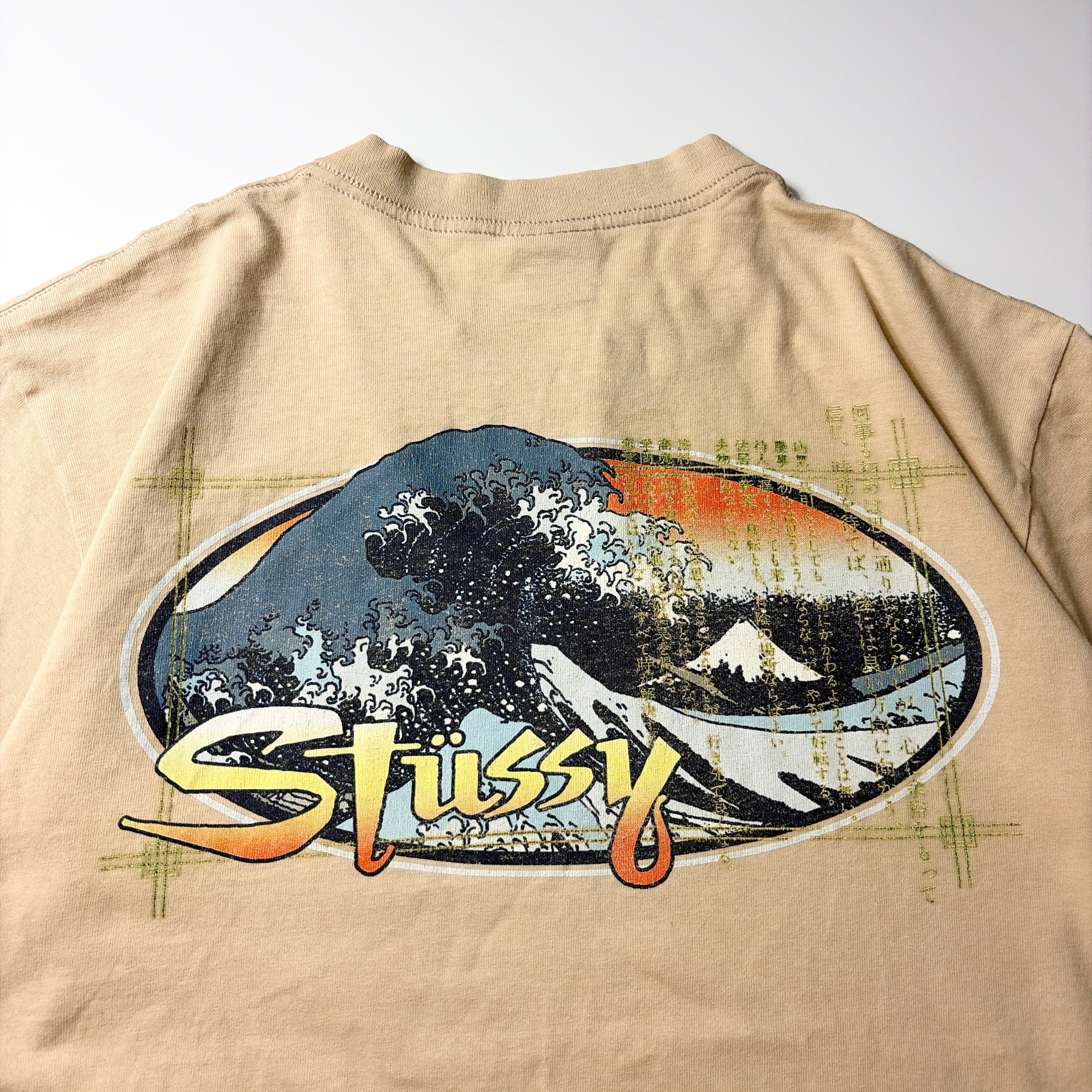 90s Stussy Great Wave Tee