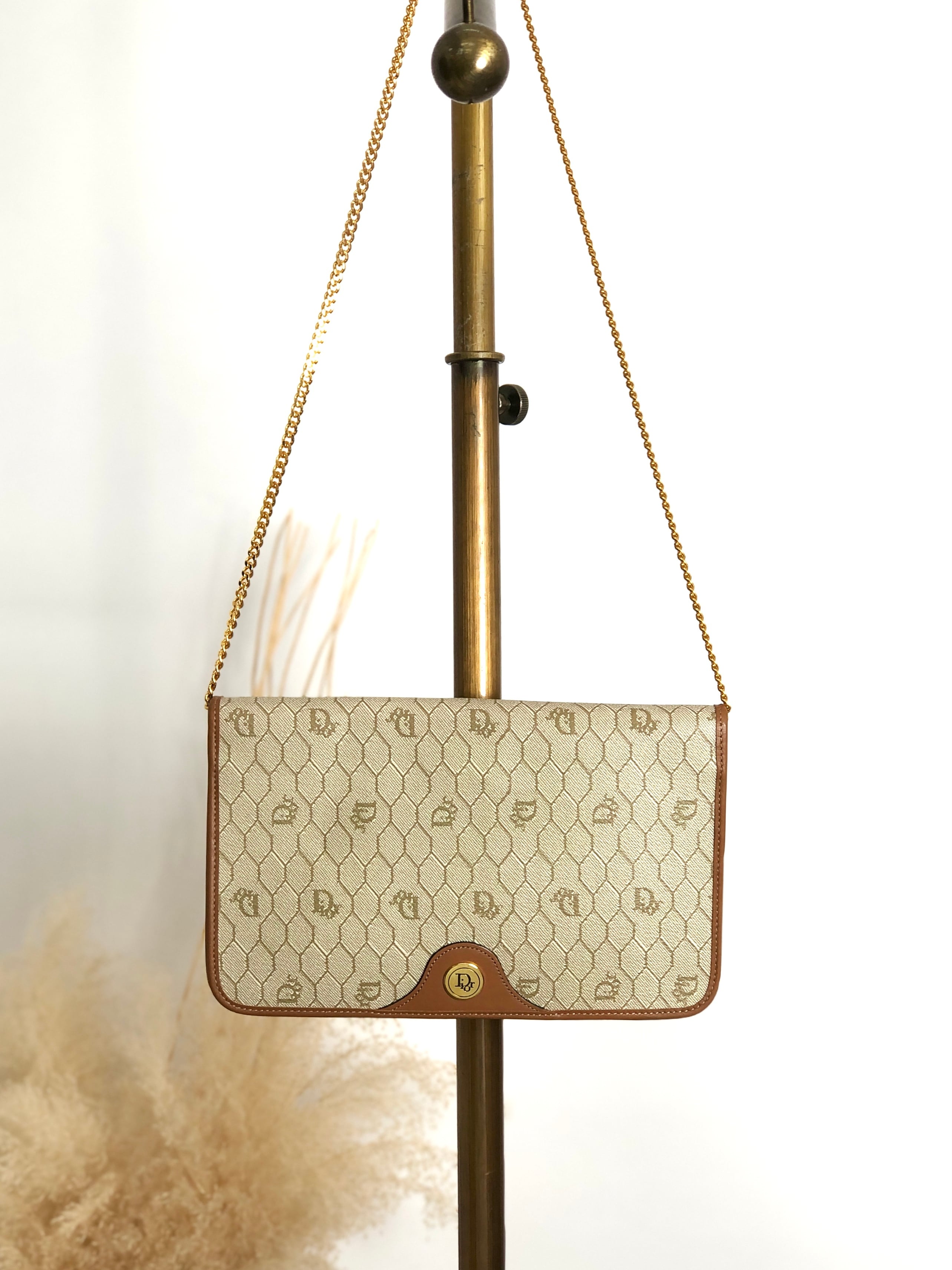 Christian Dior クリスチャン ディオール ハニカム ショルダーバッグ