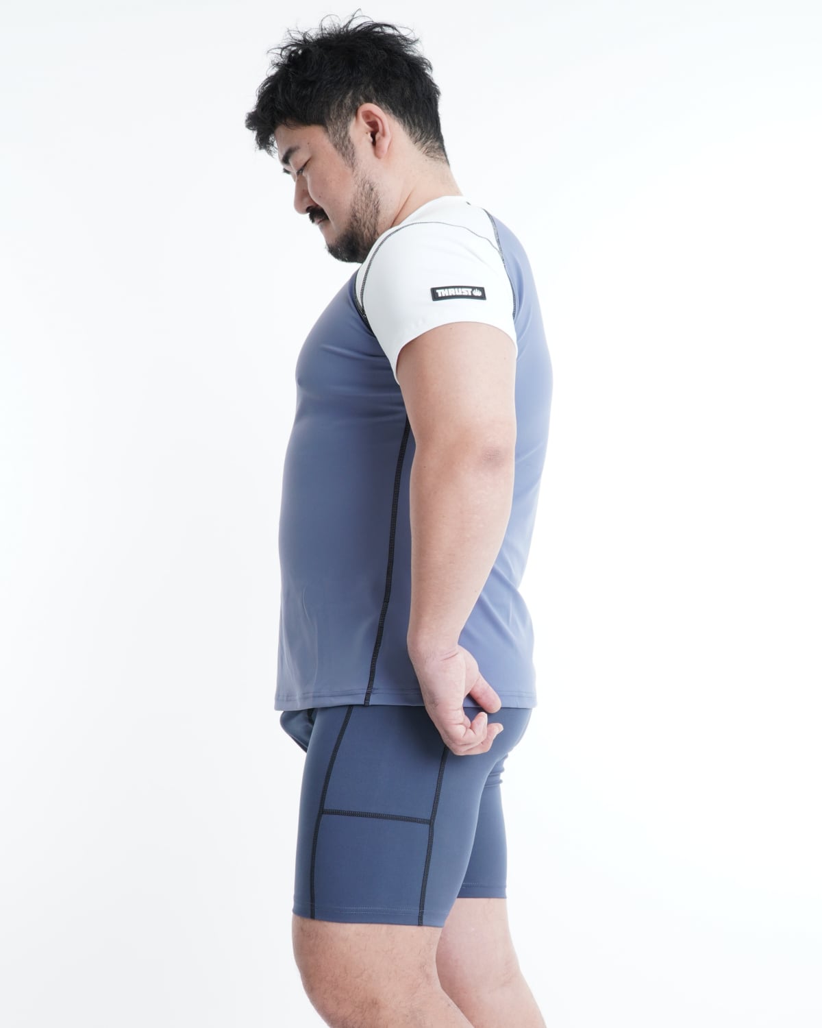 シルキーソフトコンプレッションTシャツ・Wolf | THRUST