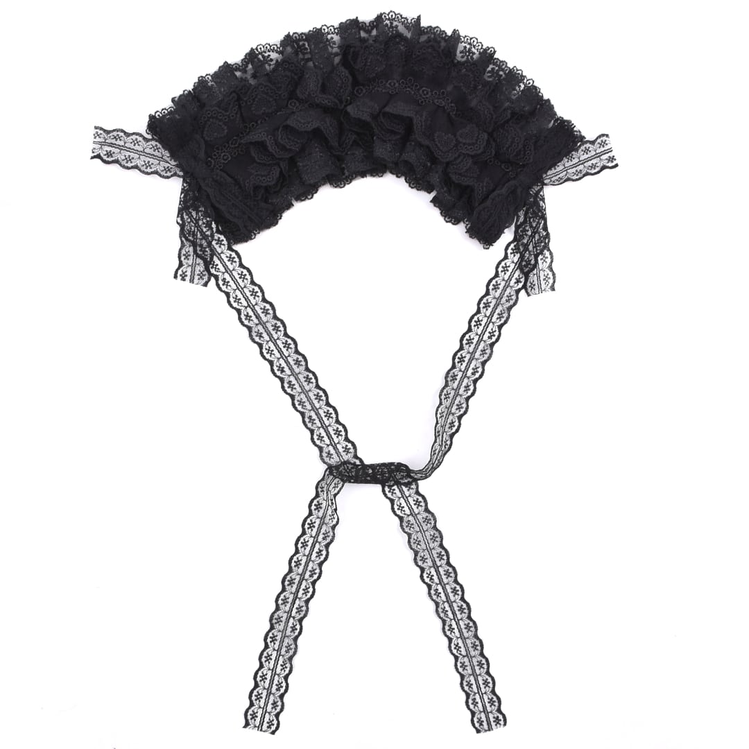 新作】紐レースフリルヘッドドレス | VOLCAN&APHRODITE