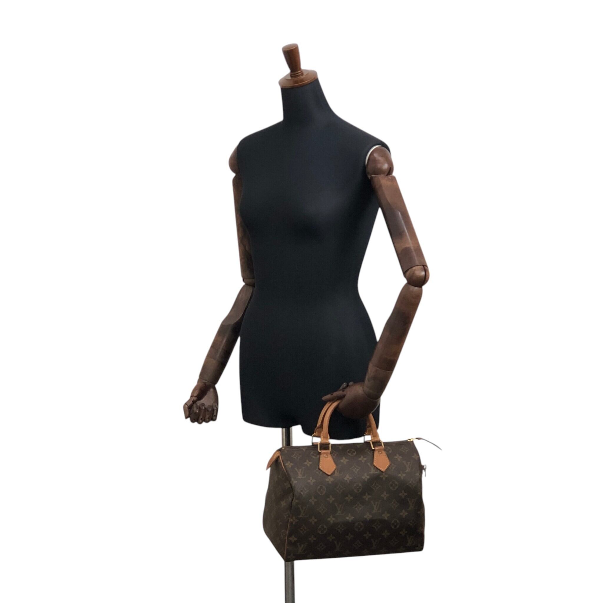 LOUIS VUITTON ルイヴィトン スピーディ30 モノグラム ハンドバッグ