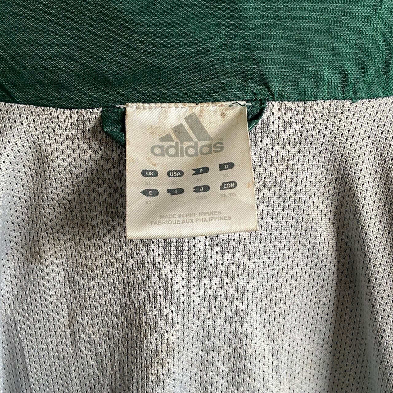 00年代 adidas アディダス ワンポイントロゴ 刺繍 サイドライン
