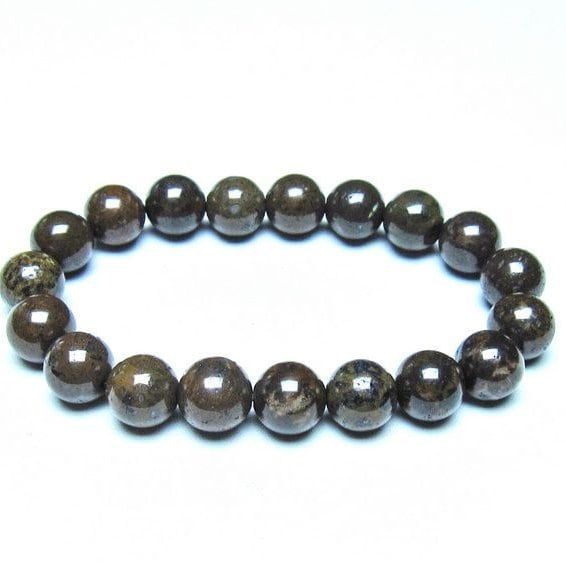 コンドライト ブレスレット サハラNWA869 隕石 11mm 一点物 199-906