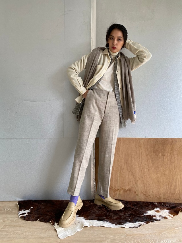 Wool shawl "Natural"