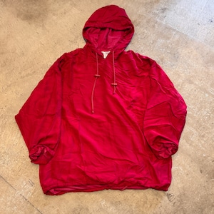 Ⓝ1990s CARTON SPORT SILK PARKA RED