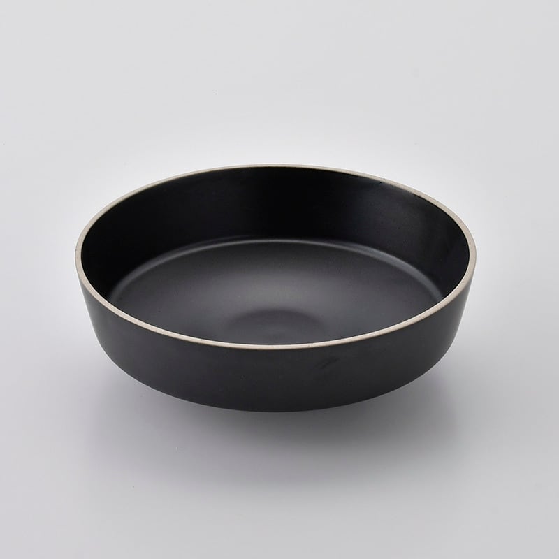 DON 黒 和洋中いろんなお料理を盛れるおしゃれな 高台 丼105255C631