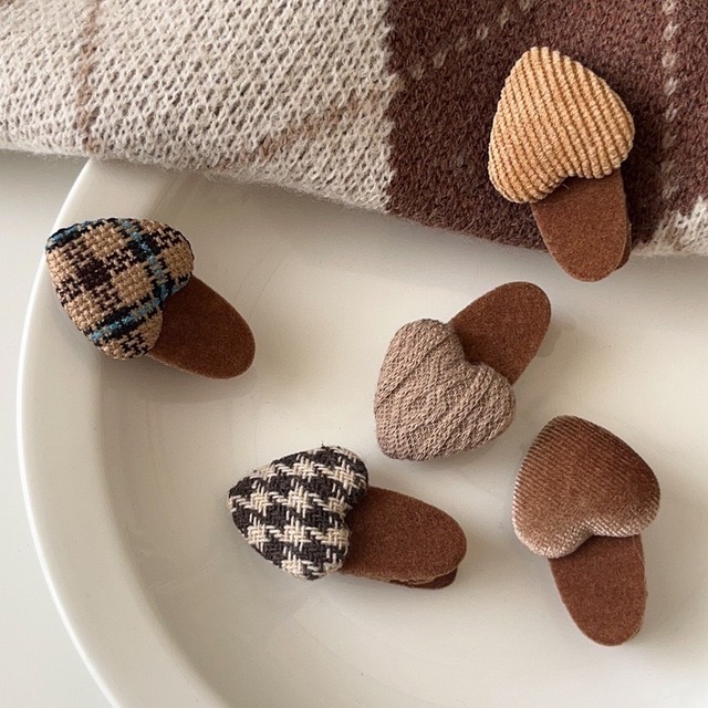 [即納] brownie heart pin