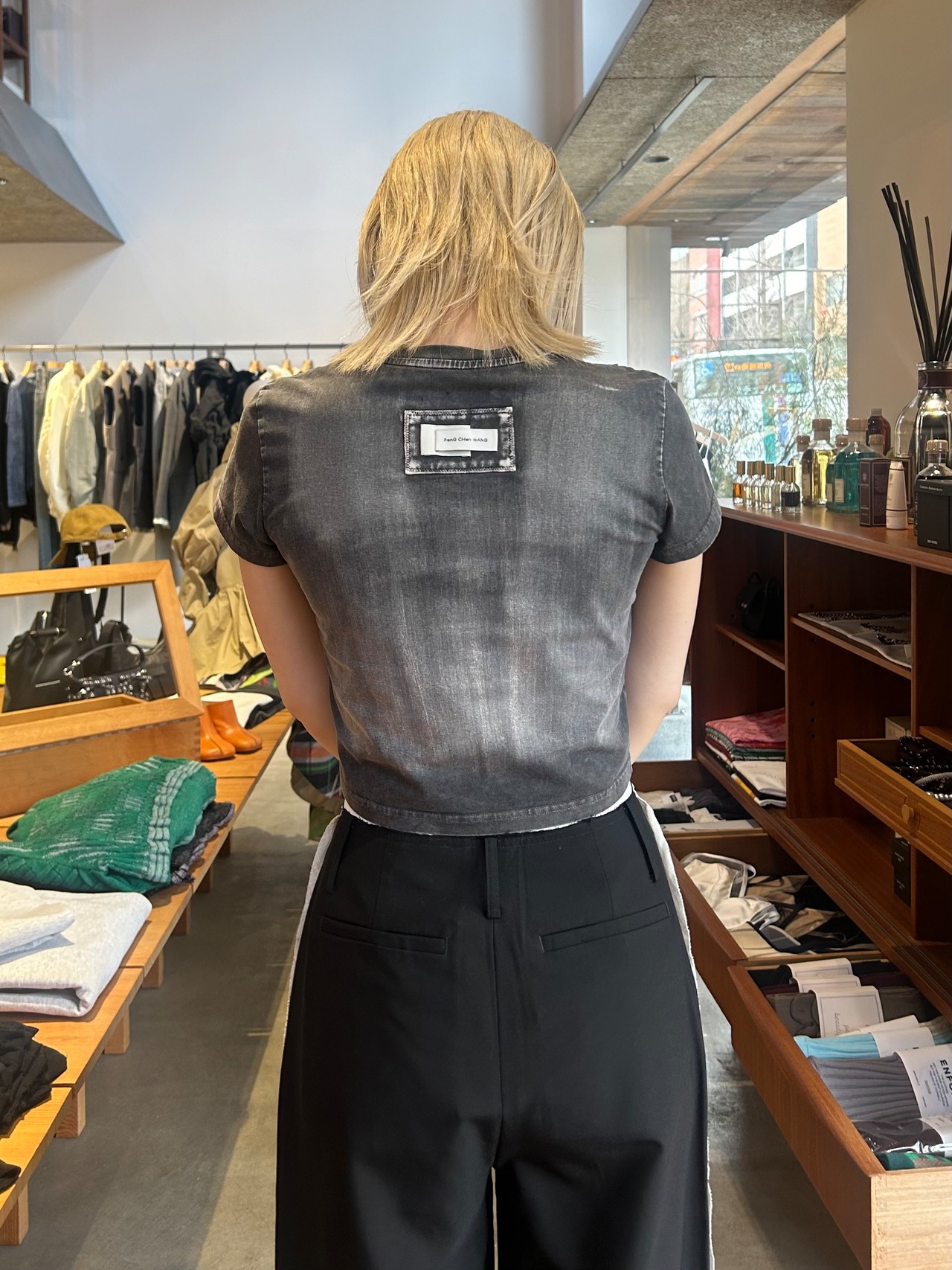 【25SS】Feng Chen Wang フェンチェンワン / WASHED T-SHIRT - 3