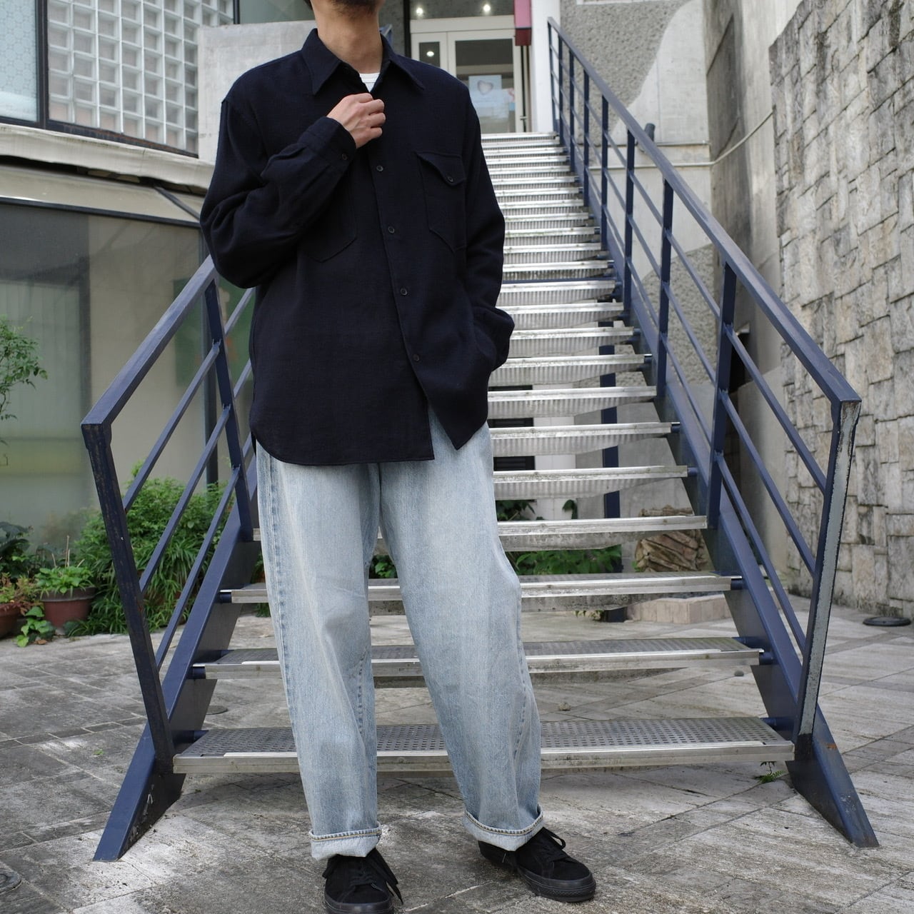 22ss comoliコモリ5P denim pants 3 - siyomamall.tj