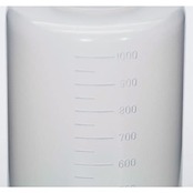 新潟精機 BeHAUS 日本製 PPボトル広口ビン リング付 1000ml PBW-1000