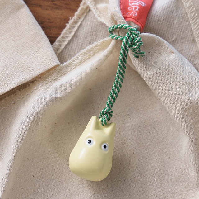 となりのトトロ　ころ鈴根付 / ストラップ（小トトロ/0118）