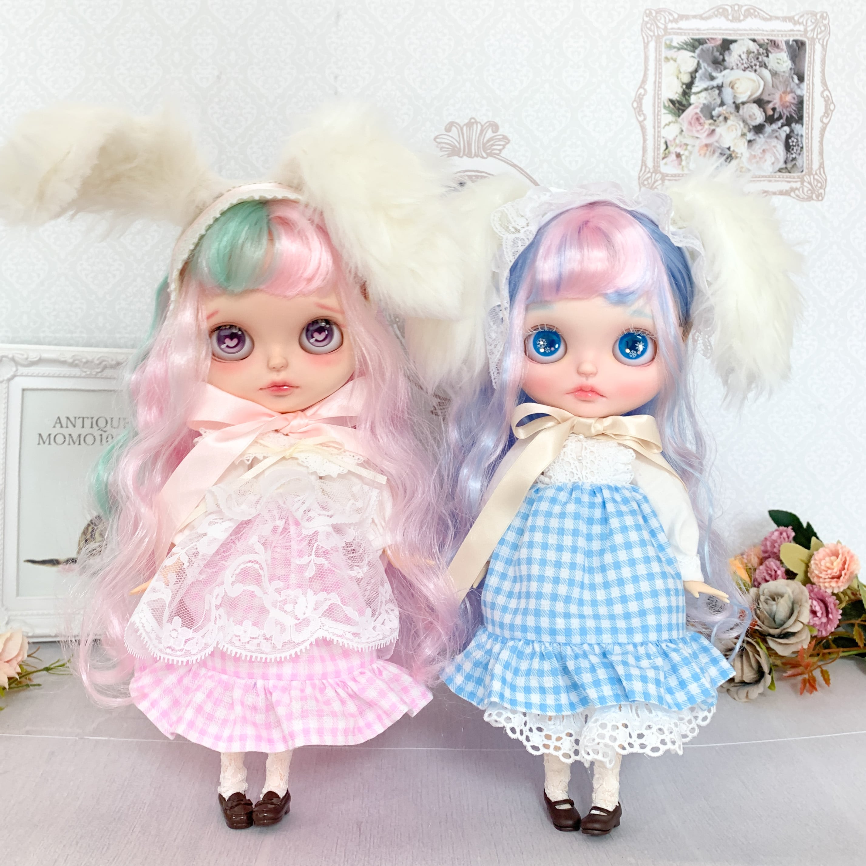カスタムアイシードール♡イースターピンクブルーミックスちゃん♡【No 