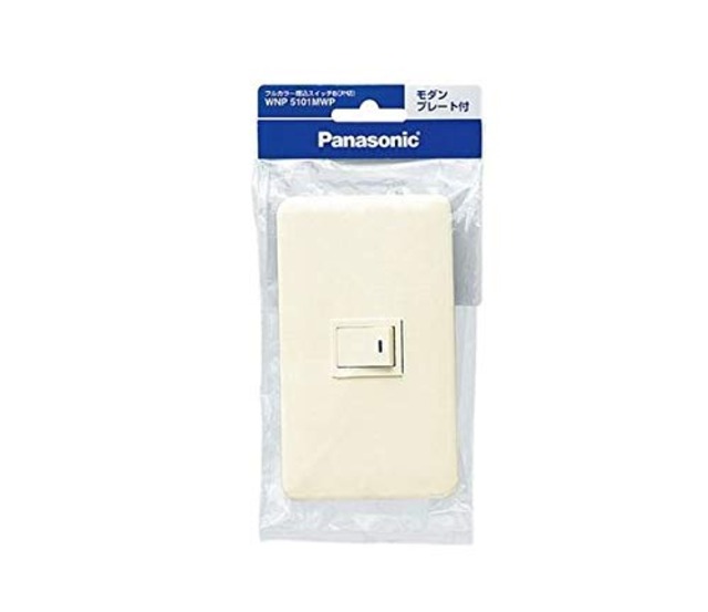 パナソニック(Panasonic) フルカラー埋込スイッチB片切 WNP5101MWP 【純正パッケージ品】
