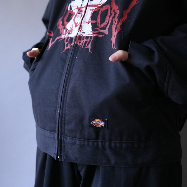 "section8 × Dickies" box silhouette zip-up jacket