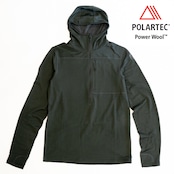 Ridge Merino/POLARTEC パワーウール ジップ フーディ