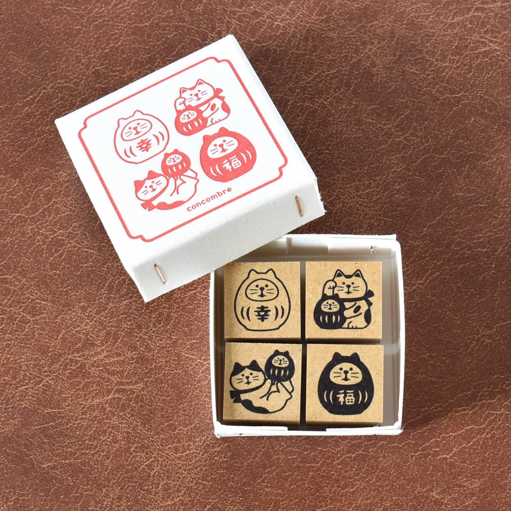 concombre ラバースタンプセット | パピアプラッツBASE店