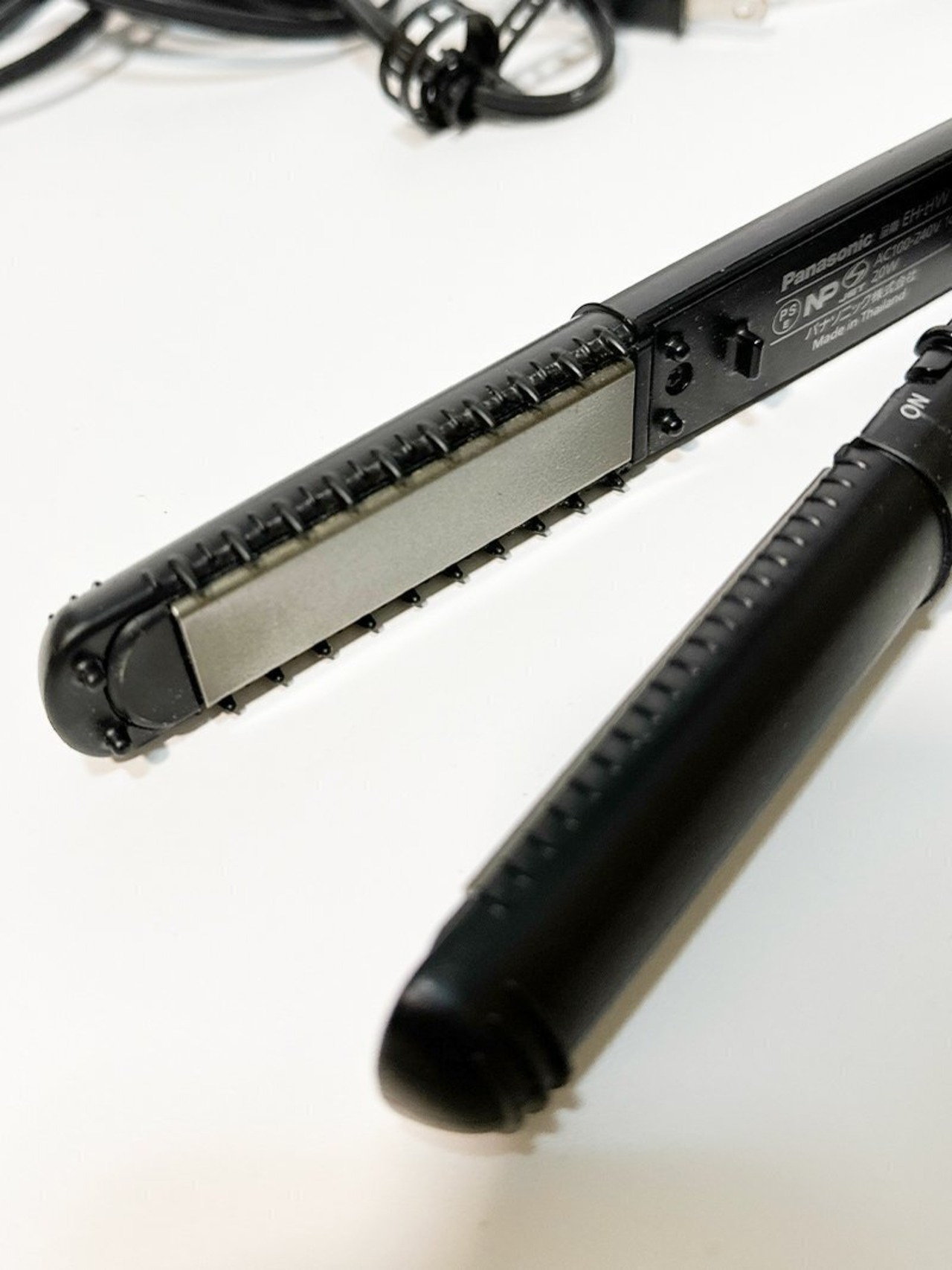 Panasonic パナソニック ヘアーアイロン ミニコテ 2Way EH-HW15 コンパクト ヘアケア 約160℃ 生産終了品 キャップ付