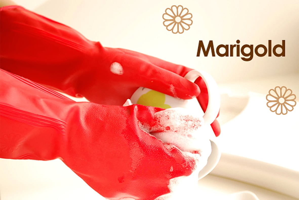 マリーゴールド ゴム手袋