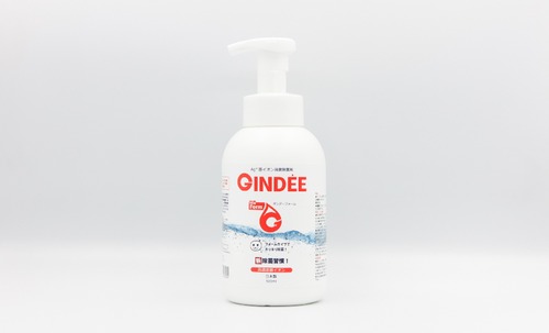 Gindée Form 500（泡タイプ銀イオン除菌液）