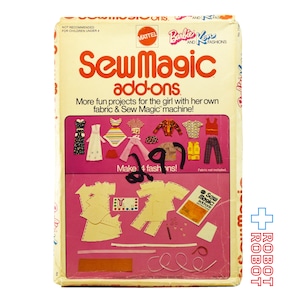 マテル バービー＆ケン ソーマジック ファッション アドオン パターン＆アクセサリー 未開封 1973