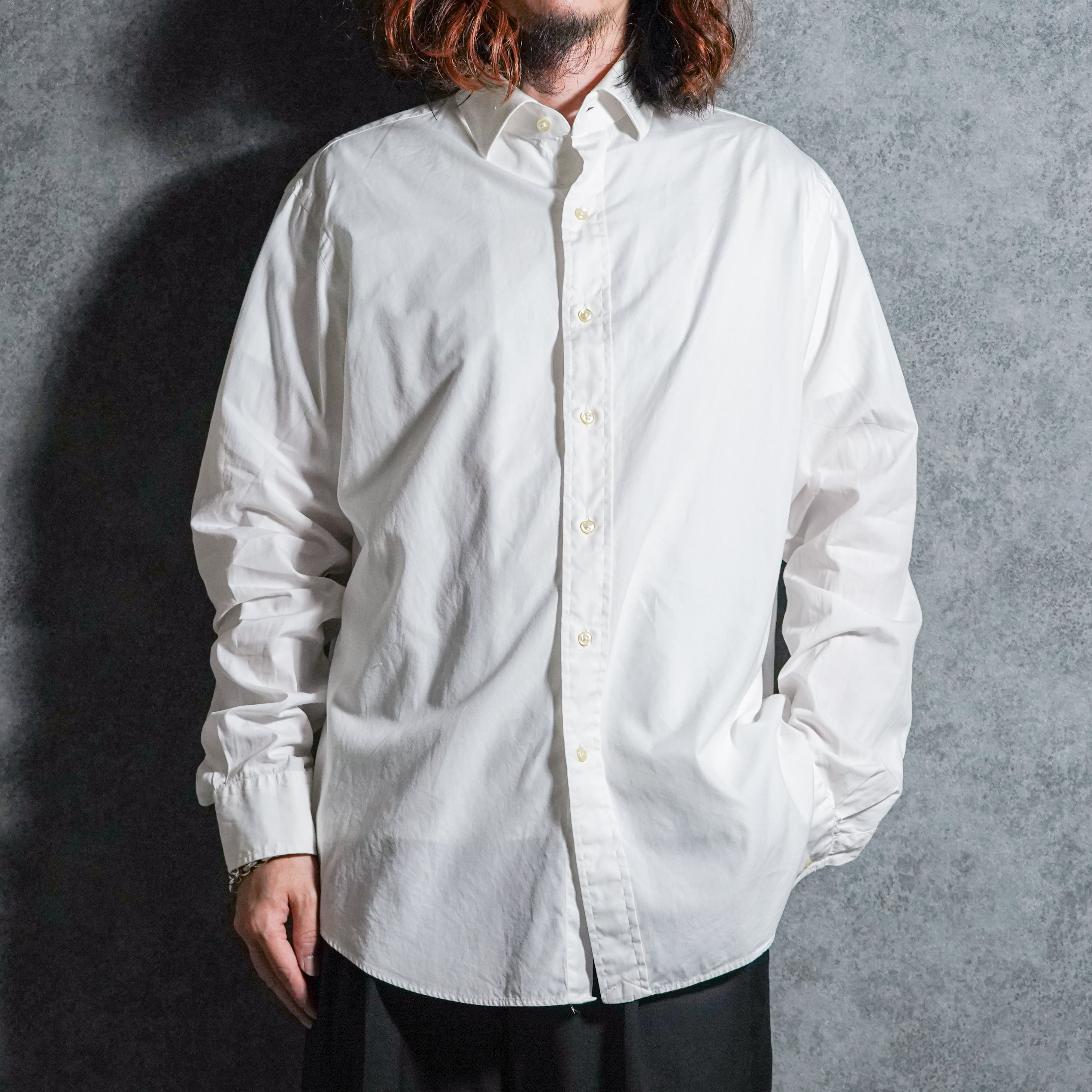DEAD STOCK】50s French Army Sleeping Shirt Blue フランス軍