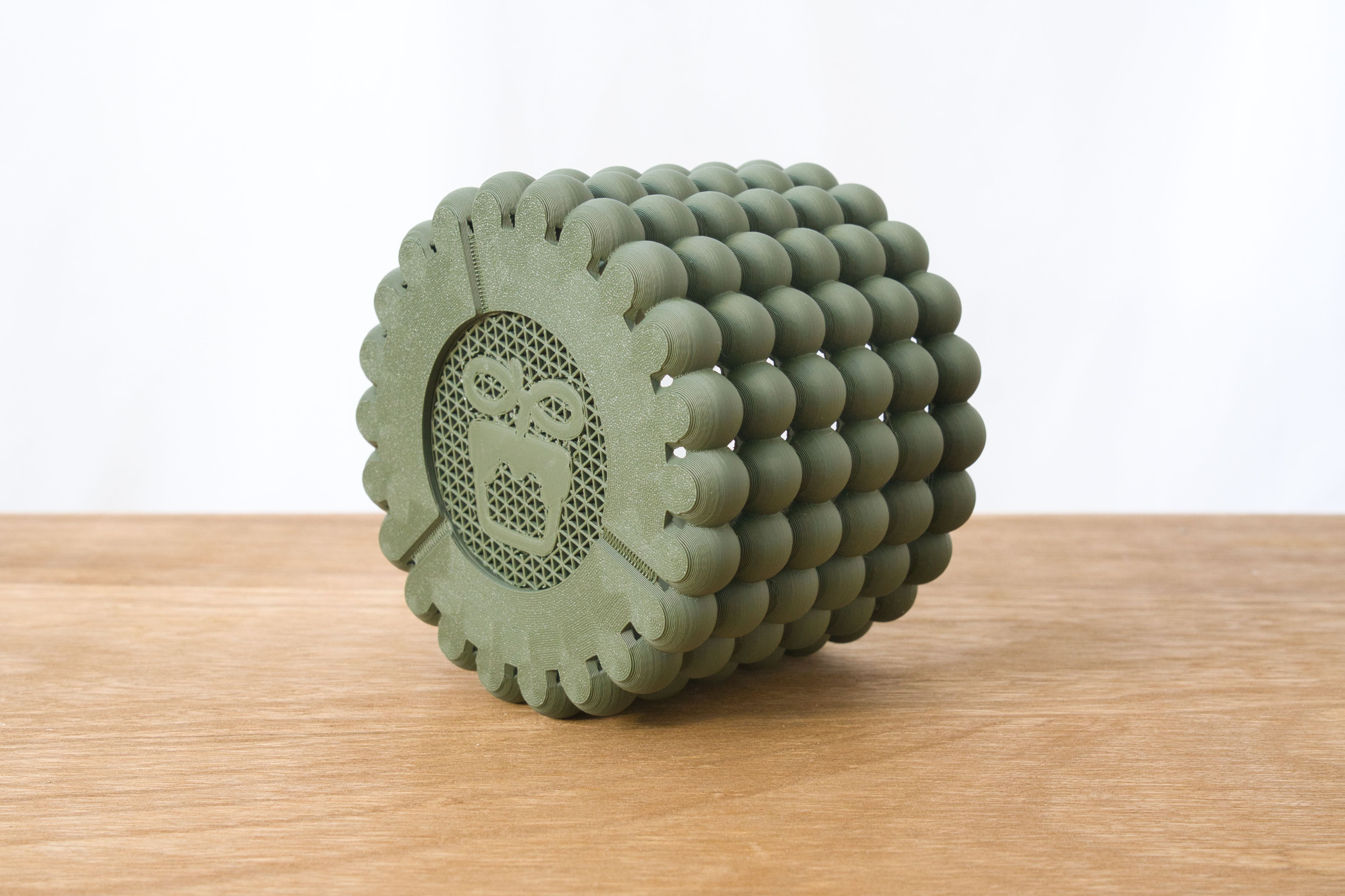 もこもこ鉢(3号サイズ)｜抹茶グリーン | みどりのグリーンSHOP