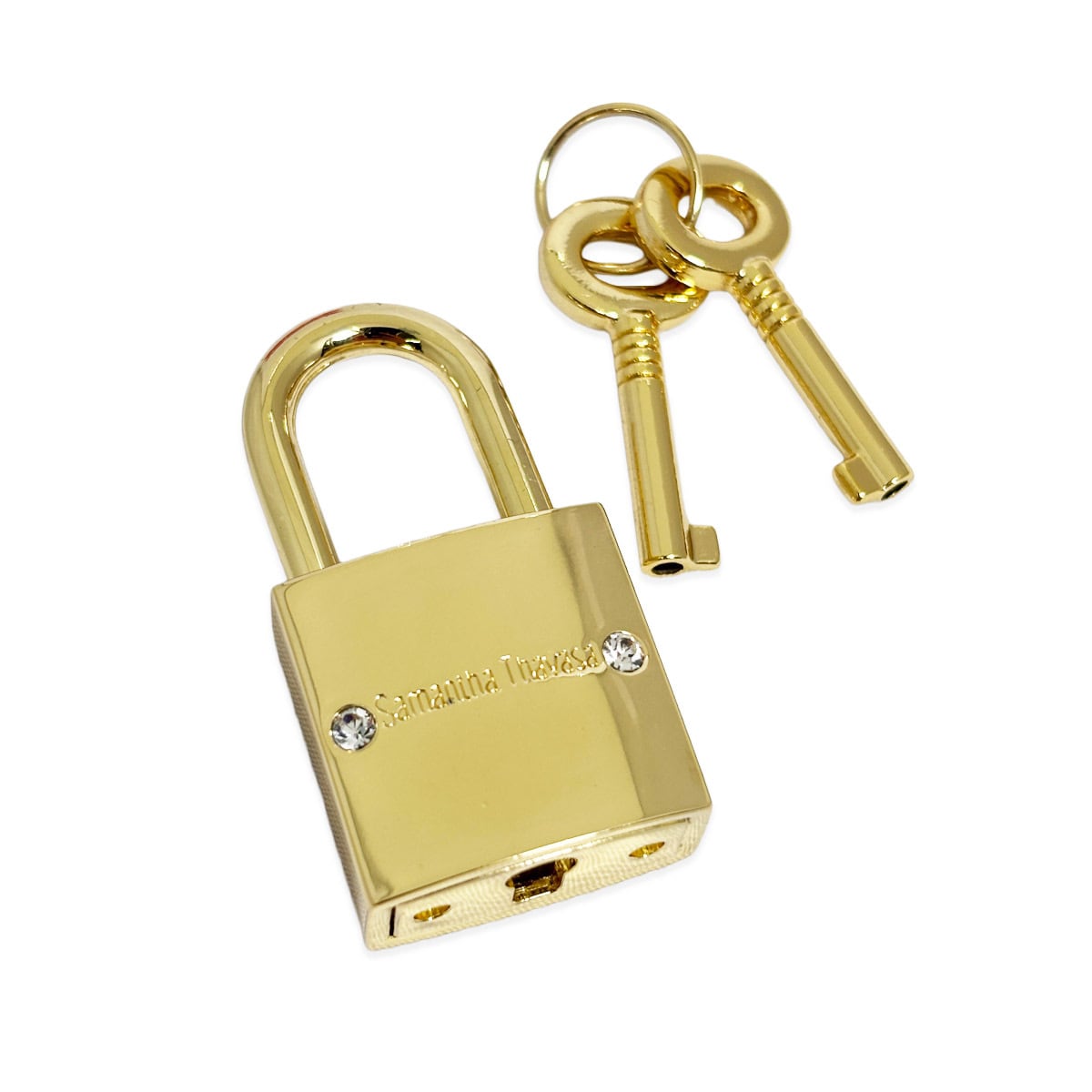 Samantha Thavasa サマンサタバサ 南京錠 パドロック ゴールド （3725