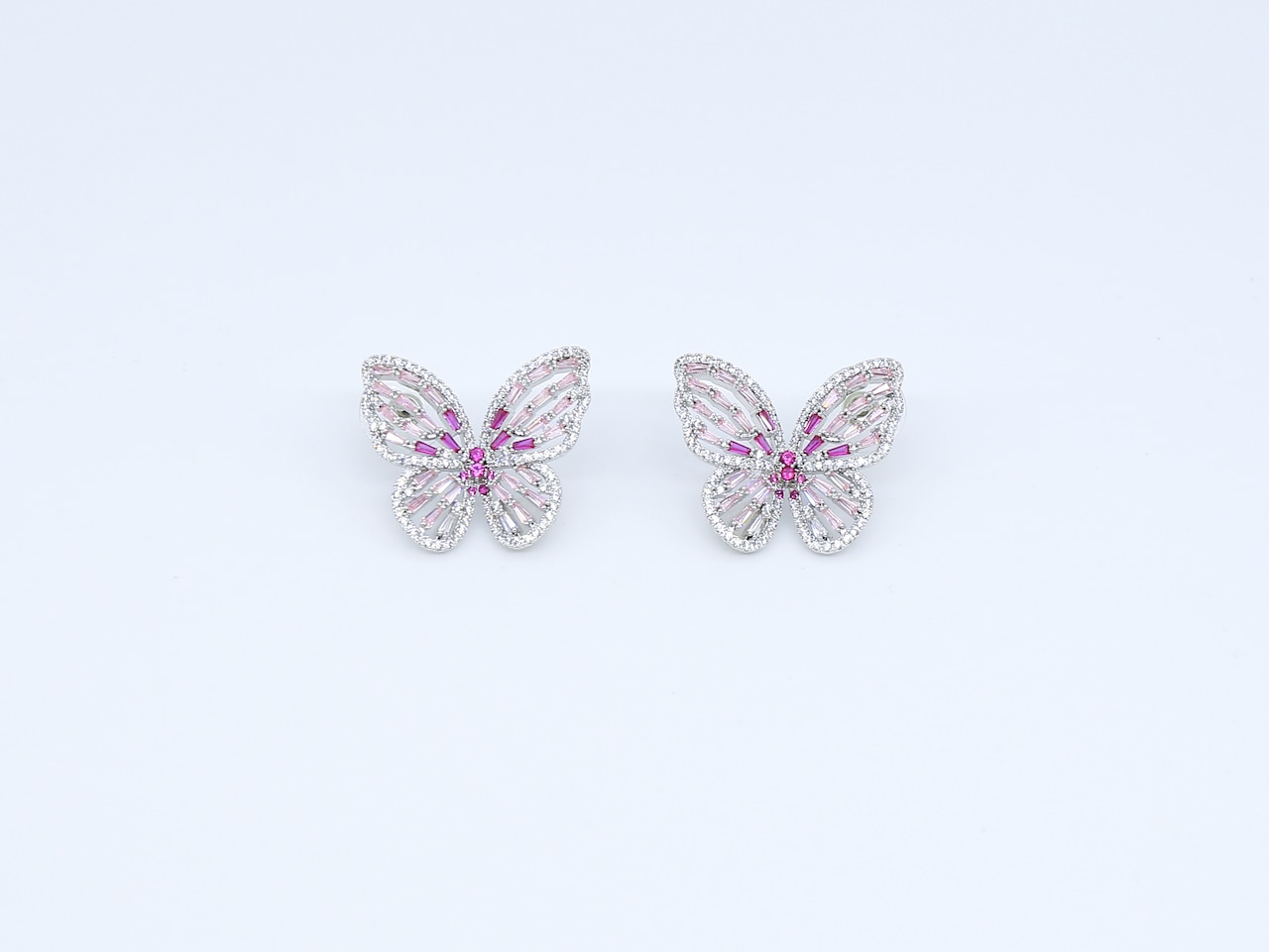 ピンクバタフライ ( ピアス / イヤリング )THE HANY限定カラー