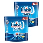 Finish フィニッシュ 食洗機 洗剤 オールインワン プレミアム パワーボールキューブ 42個入 ×2袋