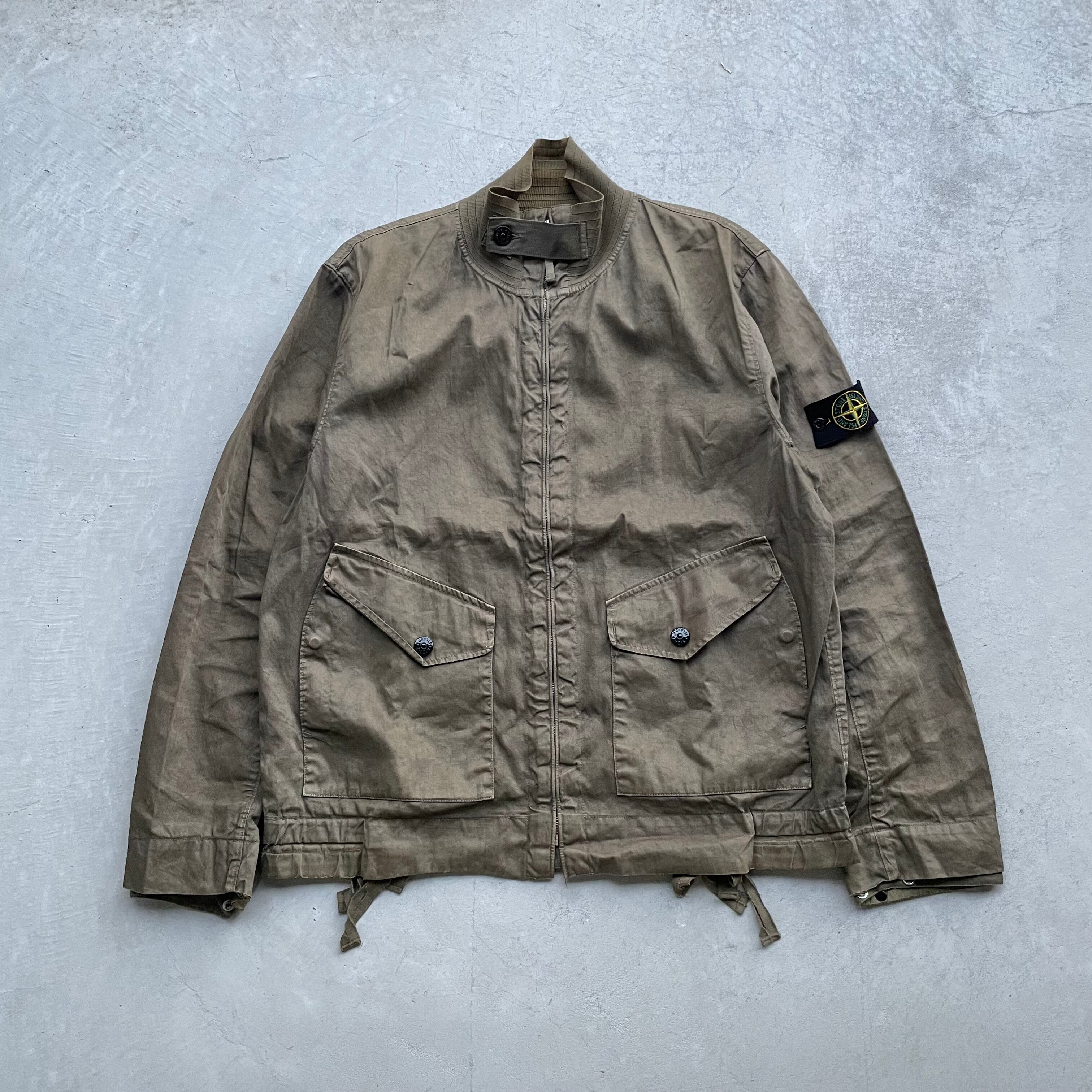 STONE ISLAND/2004SS flax lino jacket | Seek the online