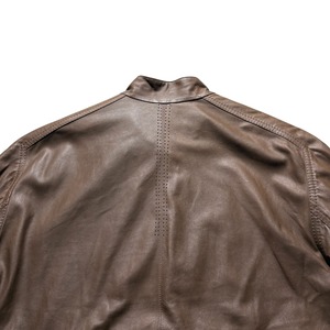 DUNHILL “Automobile Tailors” goatskin riders jacket