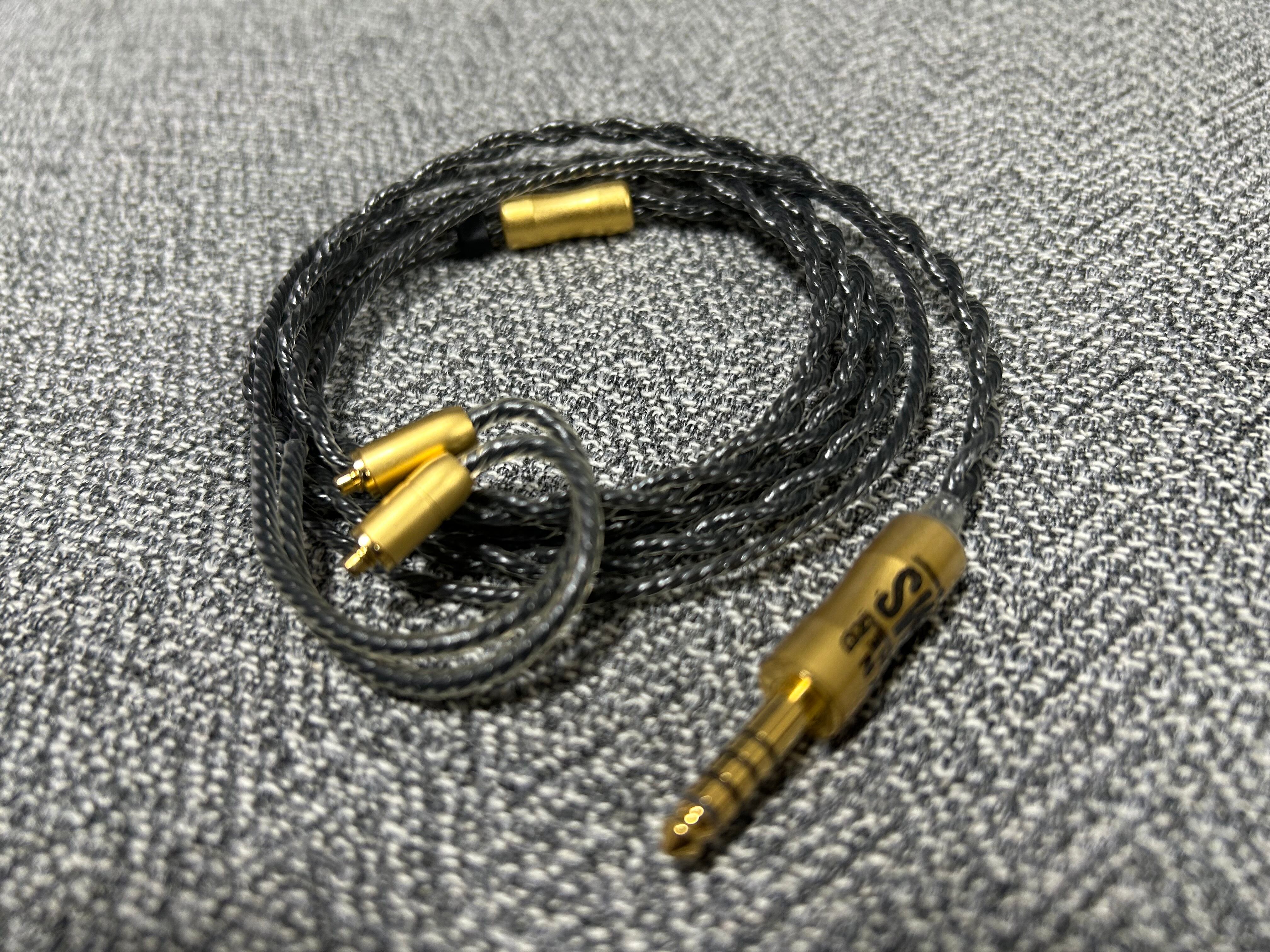 DIYキンバーケーブル最高スペックリケーブル C IEM 2pin/3.5mm DIY