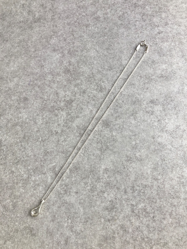 Tiffany & Co. ティファニー ネックレス シルバー ティアドロップ 925 vintage ヴィンテージ オールド 56ejb4