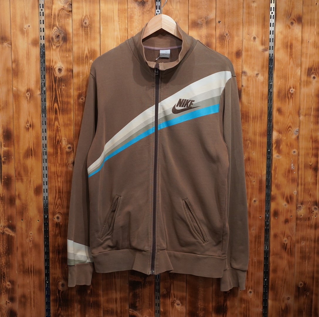 00s nike フルジップ スウェット XL/ナイキ ジャージ トラックジャケット