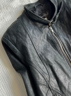 "Studio Paris" Gimmick Leather Jacket