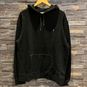 RALPH LAUREN FRONT–V PARKA BLACK OLD MODEL