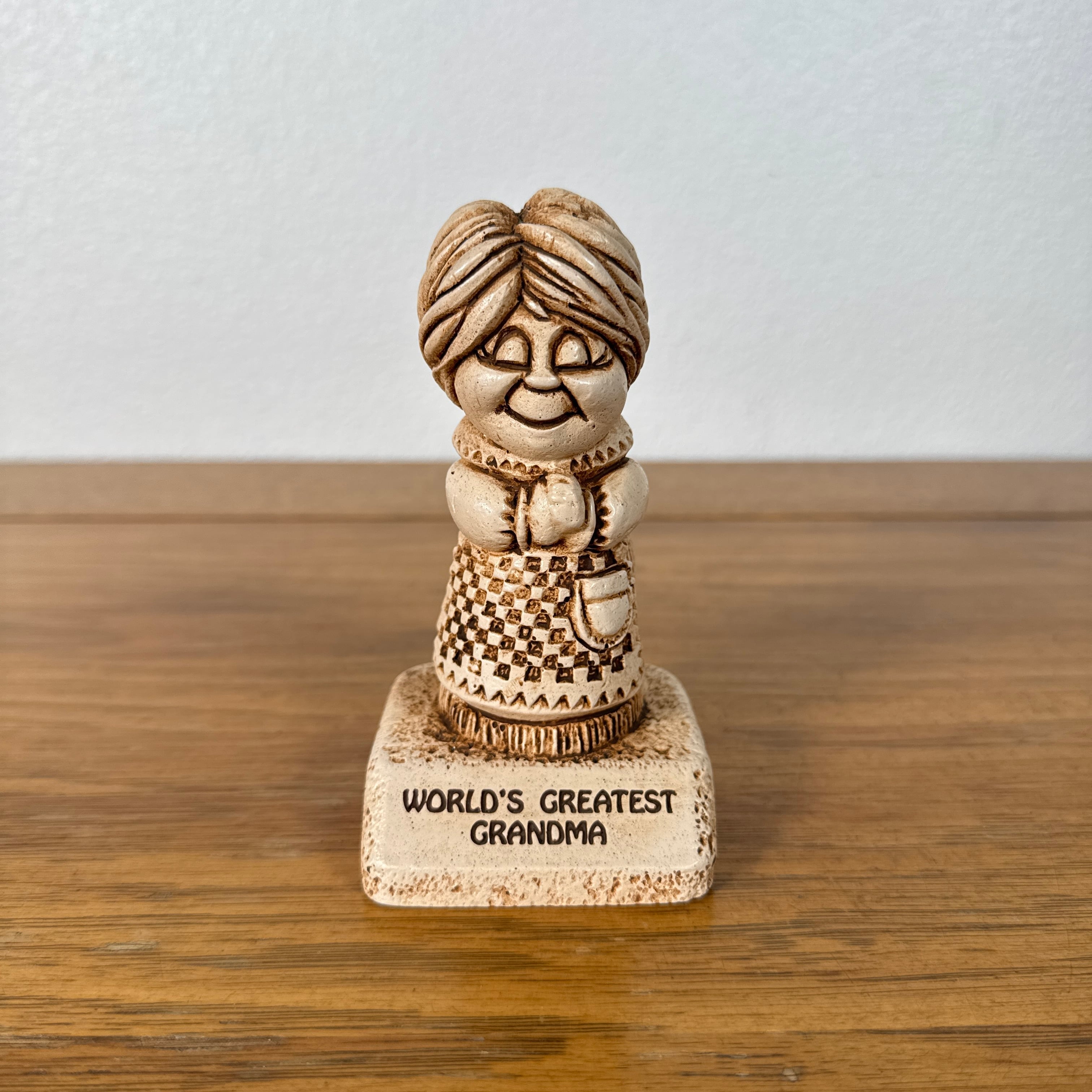 #2012【1972年】アメリカ ビンテージ メッセージドール PAULA社製 インテリア オブジェ