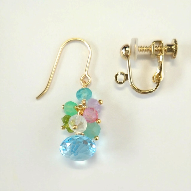 Drop colorful pierce 057