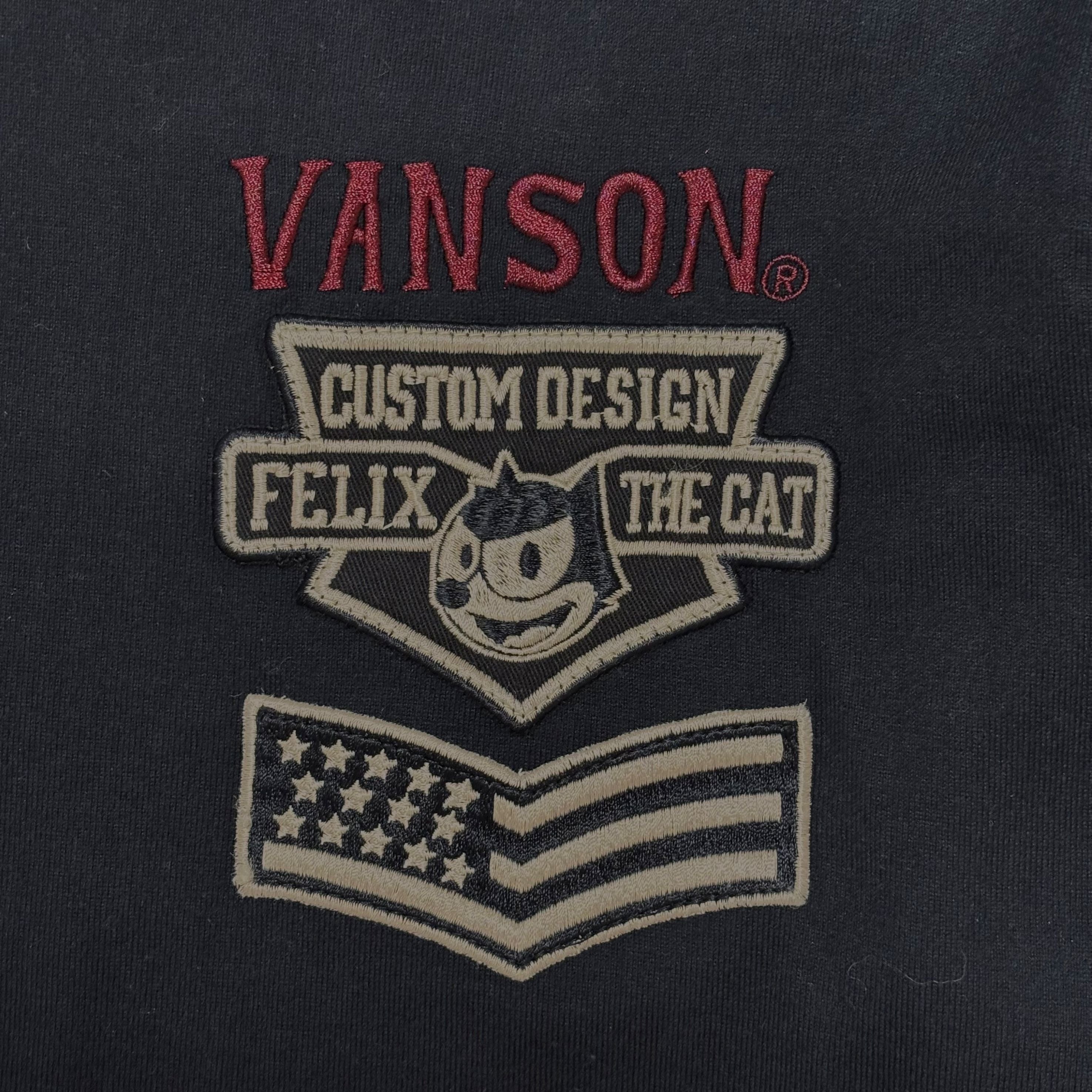 古着 バンソン VANSON フィリックス ザ キャット FELIX the CAT コラボ