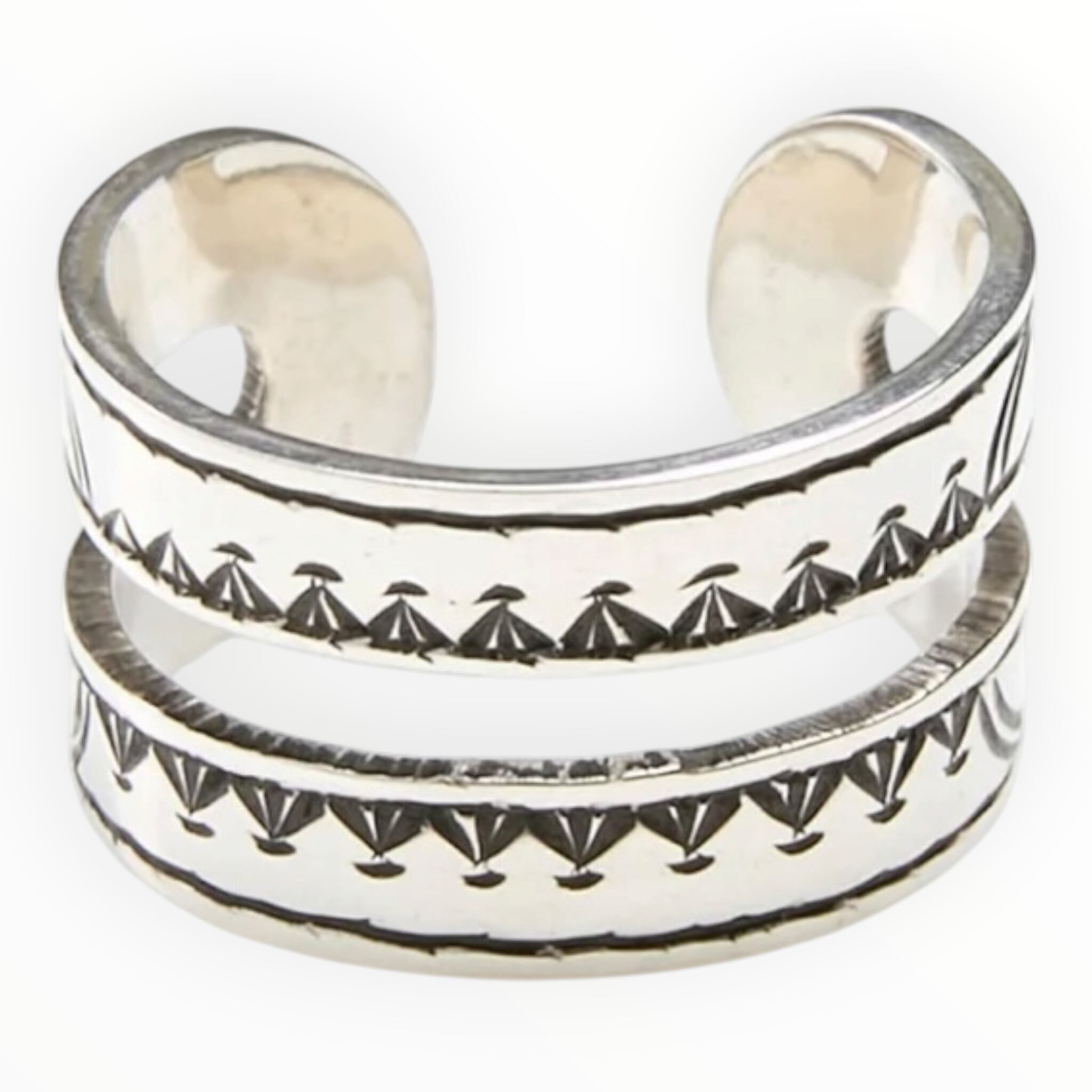 ADAWAT'N TUAREG(アダワット トゥアレグ) SILVER RING"Botam Tissght /Flat/ボタム ティサット"