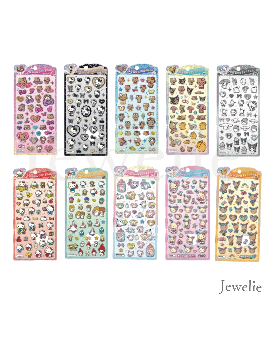 うるちゅるpop seal サンリオ10枚セット 10種セット】サンリオ うるちゅるポップシール | Jewelie