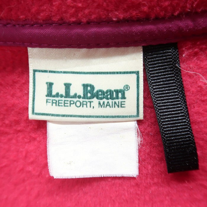 古着 80年代 エルエルビーン L.L.Bean フリースジャケット フルジップ