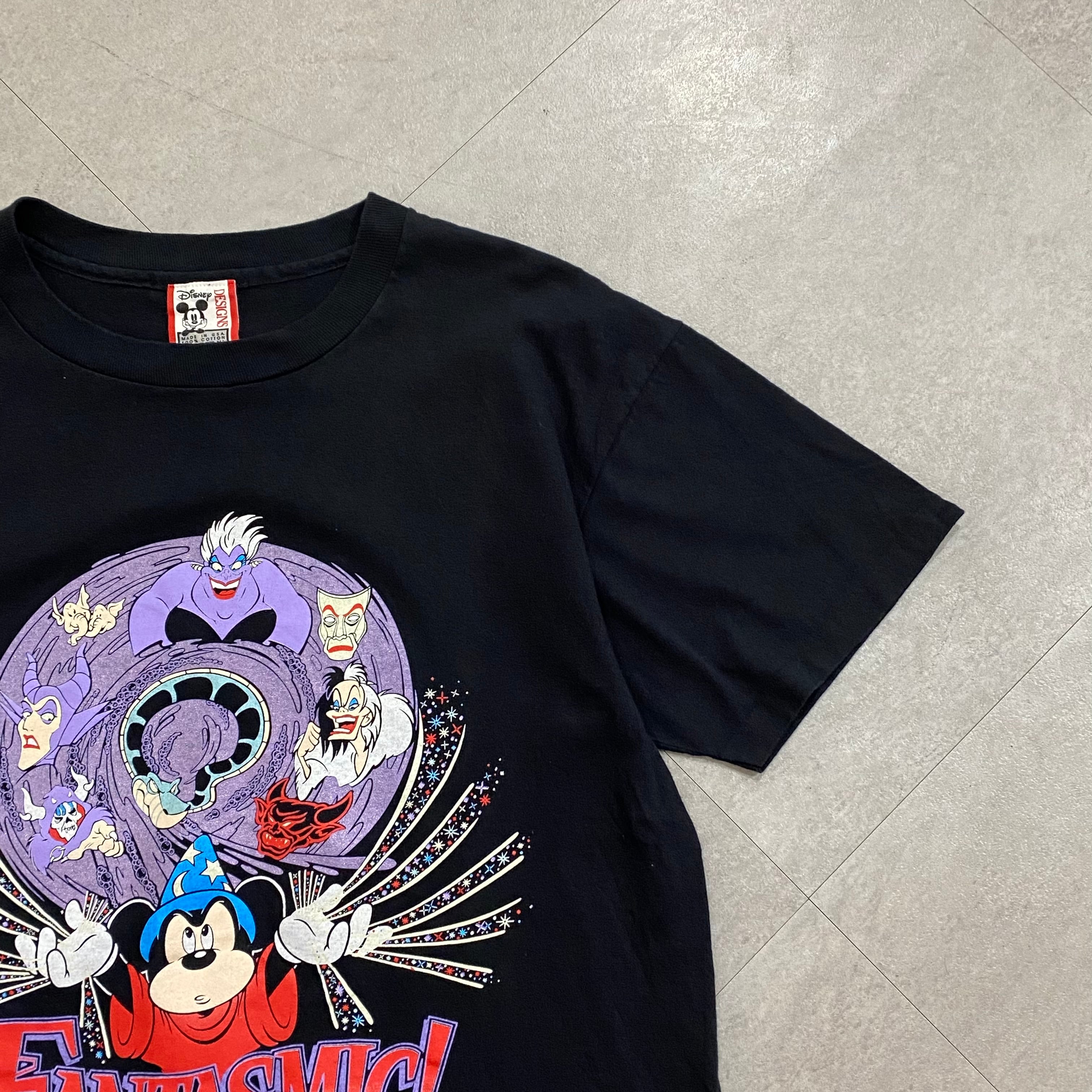 USA製 90年代 ONE SIZE【ディズニー】FANTASMIC! ミッキー ヴィランズ ...