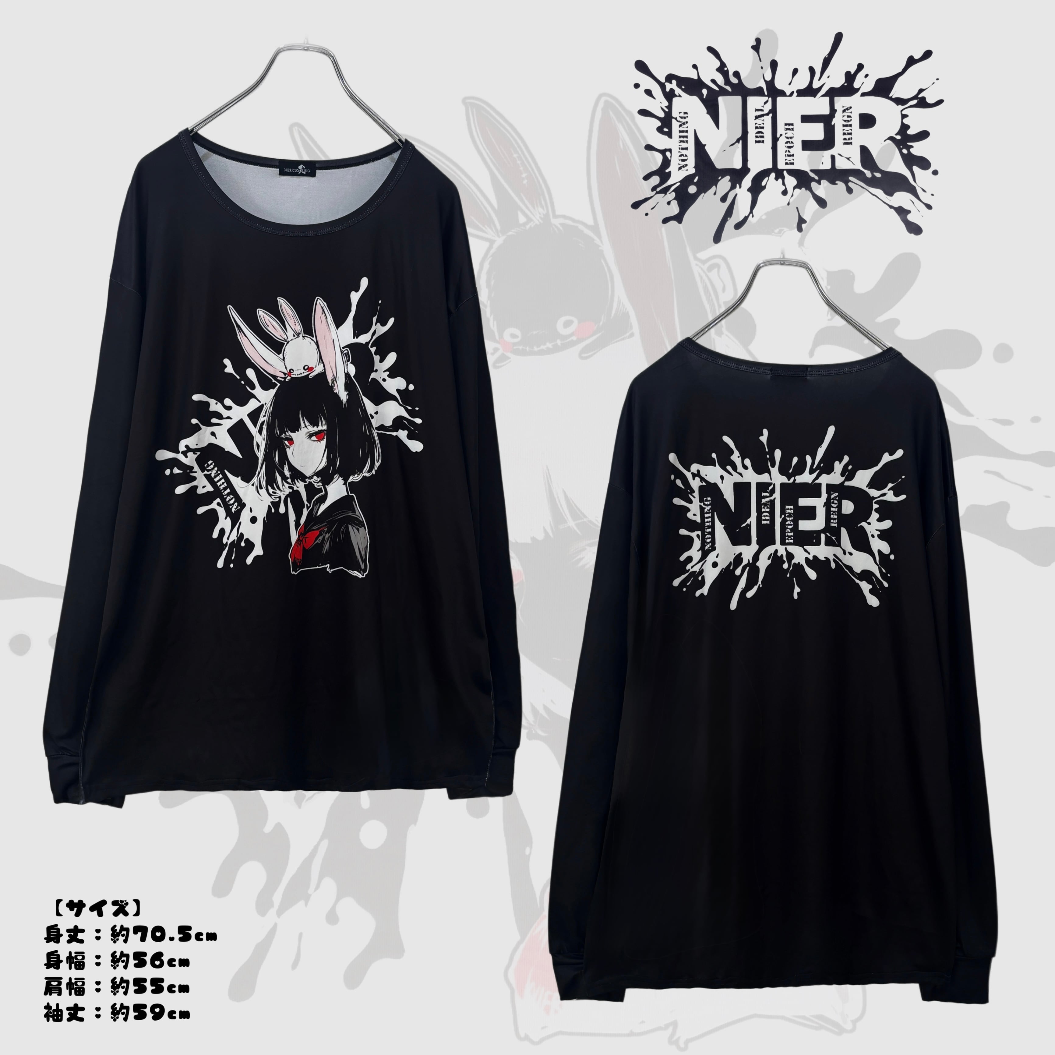 NieR Clothingのキャラクターシャツ等5点セット character collection | NIER CLOTHING
