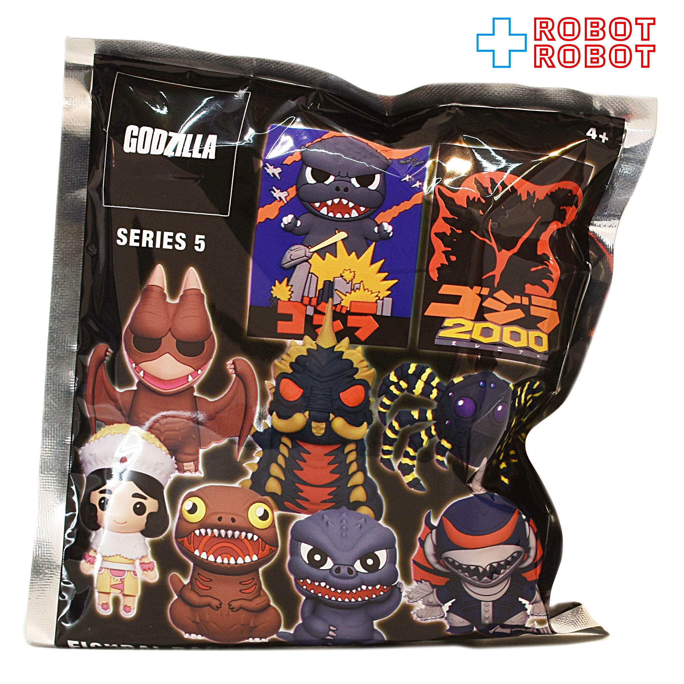 コリラ モノグラム フィギュラル バッグ クリップ ゴジラ シリーズ5 1