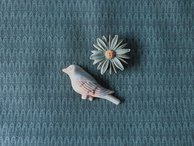 AMERICA 1960s Vintage bird magnets E